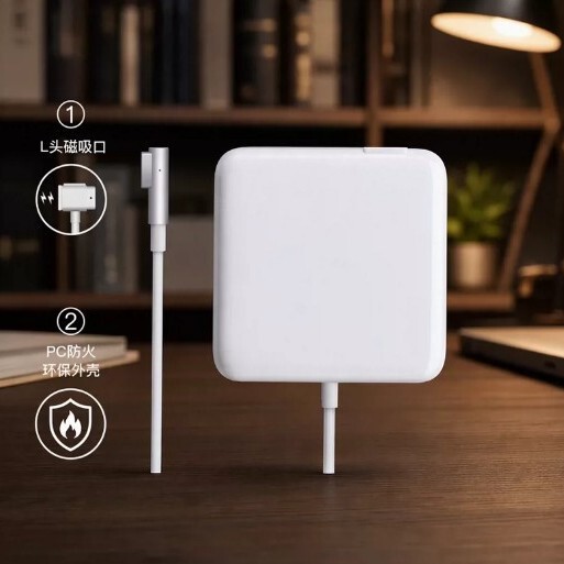 Suitable for Apple laptop charger, Macbook Pro power adapter 60W L60W T head, US standard