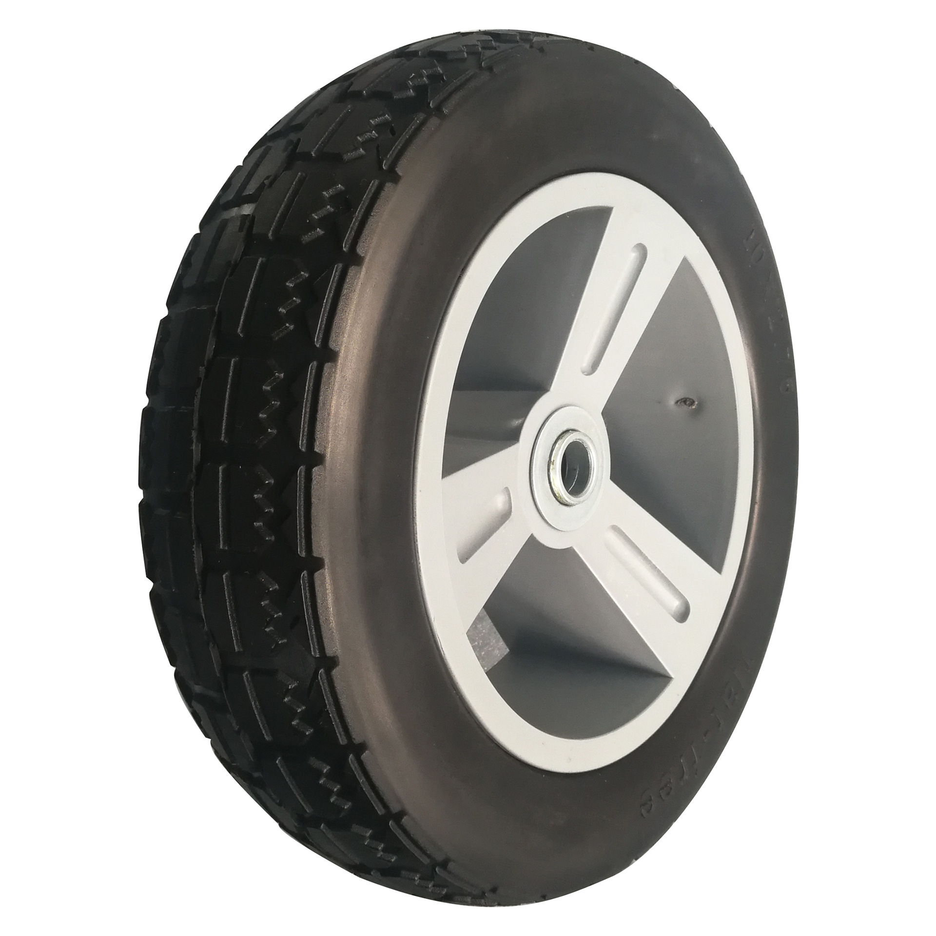 厂家直销10英寸PU聚氨酯实心发泡轮 独轮车手推车货仓车轮子轮胎