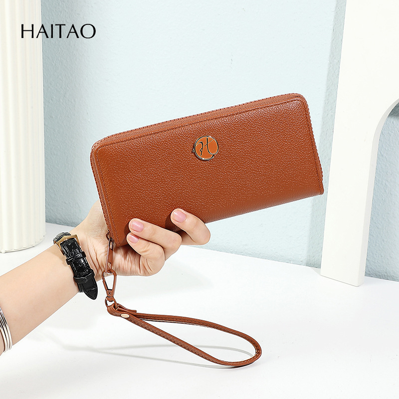 2025 nueva cartera larga multi-tarjeta cartera multipropósito