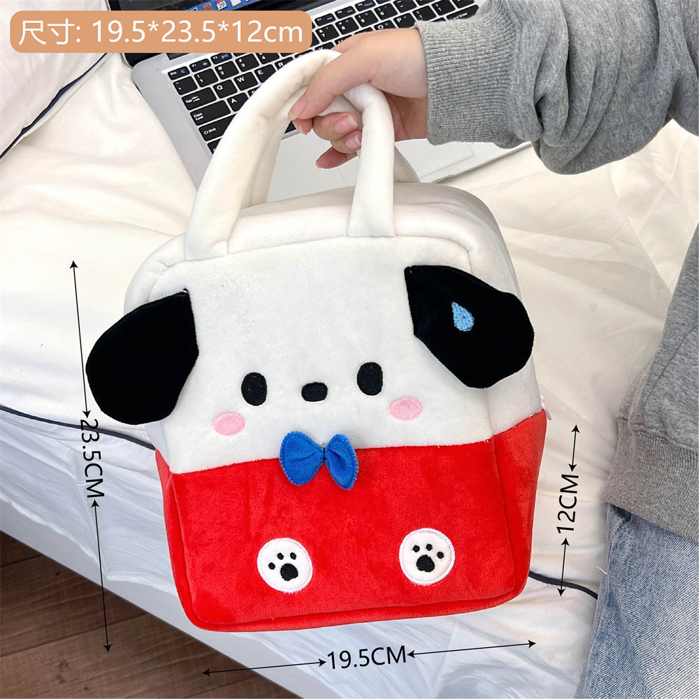 Nueva bolsa de almuerzo portátil de dibujos animados lonchera bolsa de aislamiento bolsa de almuerzo estudiante espesado papel de aluminio bolsa de almuerzo de aislamiento de almacenamiento