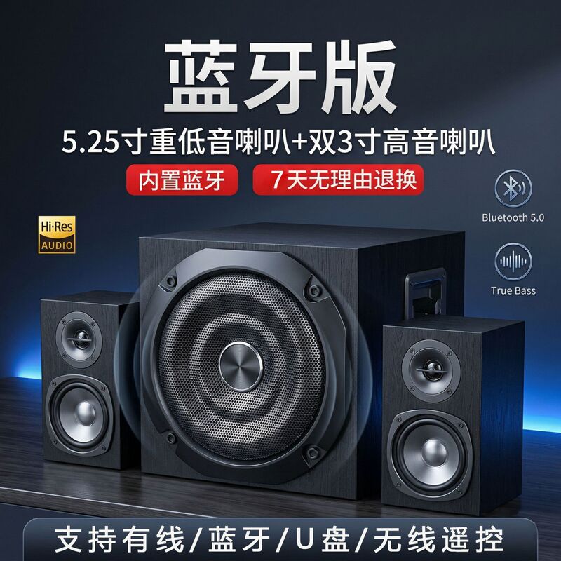 2026 New German Giant Cannon Computer Speaker Super Subwoofer Wireless Bluetooth Wooden Multimedia High Volume Speaker 2026 New German Giant Cannon Computer Speaker Super Subwoofer Wireless Bluetooth Wooden Multimedia High Volume Speaker