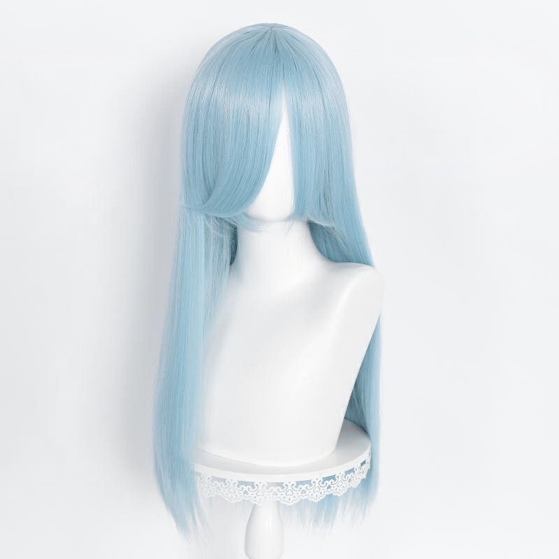 シルクユエ ユニバーサルロングストレートヘア 80cm ユニバーサルマルチカラーロング前髪ヘアスタイル cos ウィッグ 80cm ユニバーサルウィッグ|undefined