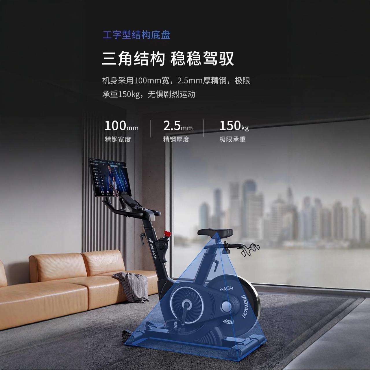 Dynamic professional bike for gym