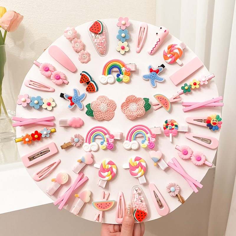 Clips de cabello para niñas, tocado para niñas, clips de cabello para niñas lindas y bonitas, clips para niñas, bebés súper lindos, Beiqin