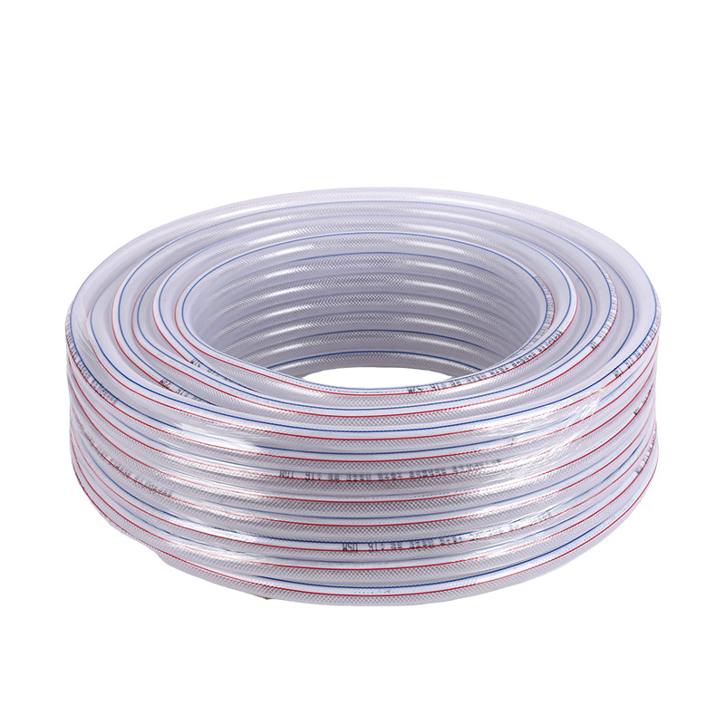 PVC hose manufacturer snake skin tube transparent soft water hose 4-point flower watering household 