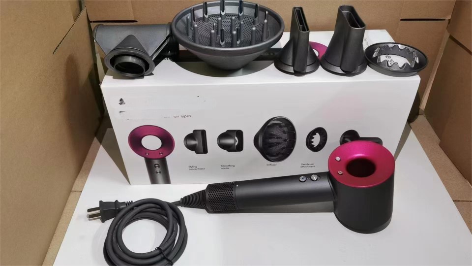 The Same Model as the One Used by [Person's Name] Hd08 Bladeless Negative Ion High-Speed Hair Dryer (Europe, America, Uk) Can Be Registered on the Official Website with One Device and One Code