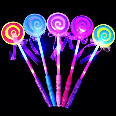 Sparklers luminescence girl Flash Magic fairy Dance perform prop Magic Lollipop luminescence prop Model