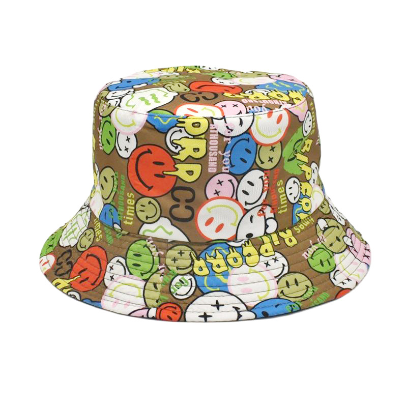 Women's Fashion Flower Printing Wide Eaves Bucket Hat display picture 9