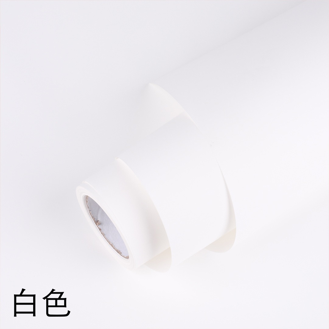 Material de embalaje floral 7.8s color sólido mate mate mate mañana niebla OPP rollo papel de embalaje de flores diy floristería papel de embalaje de ramo