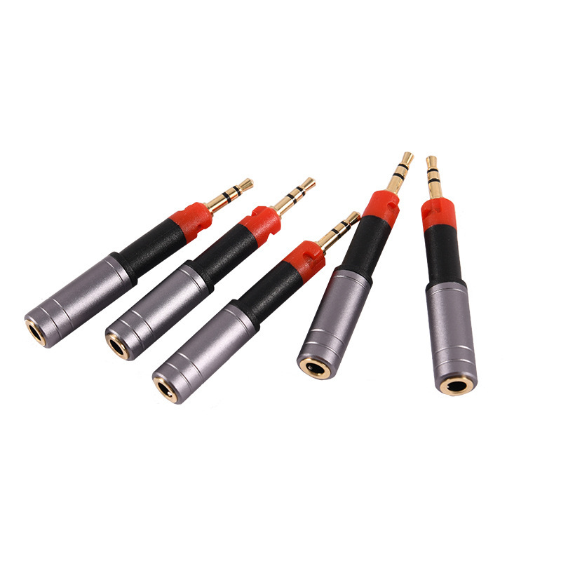 Applicable to Iron Triangle M40X M50X senhai HD518 HD598 2.5mm to 3.5mm headset adapter