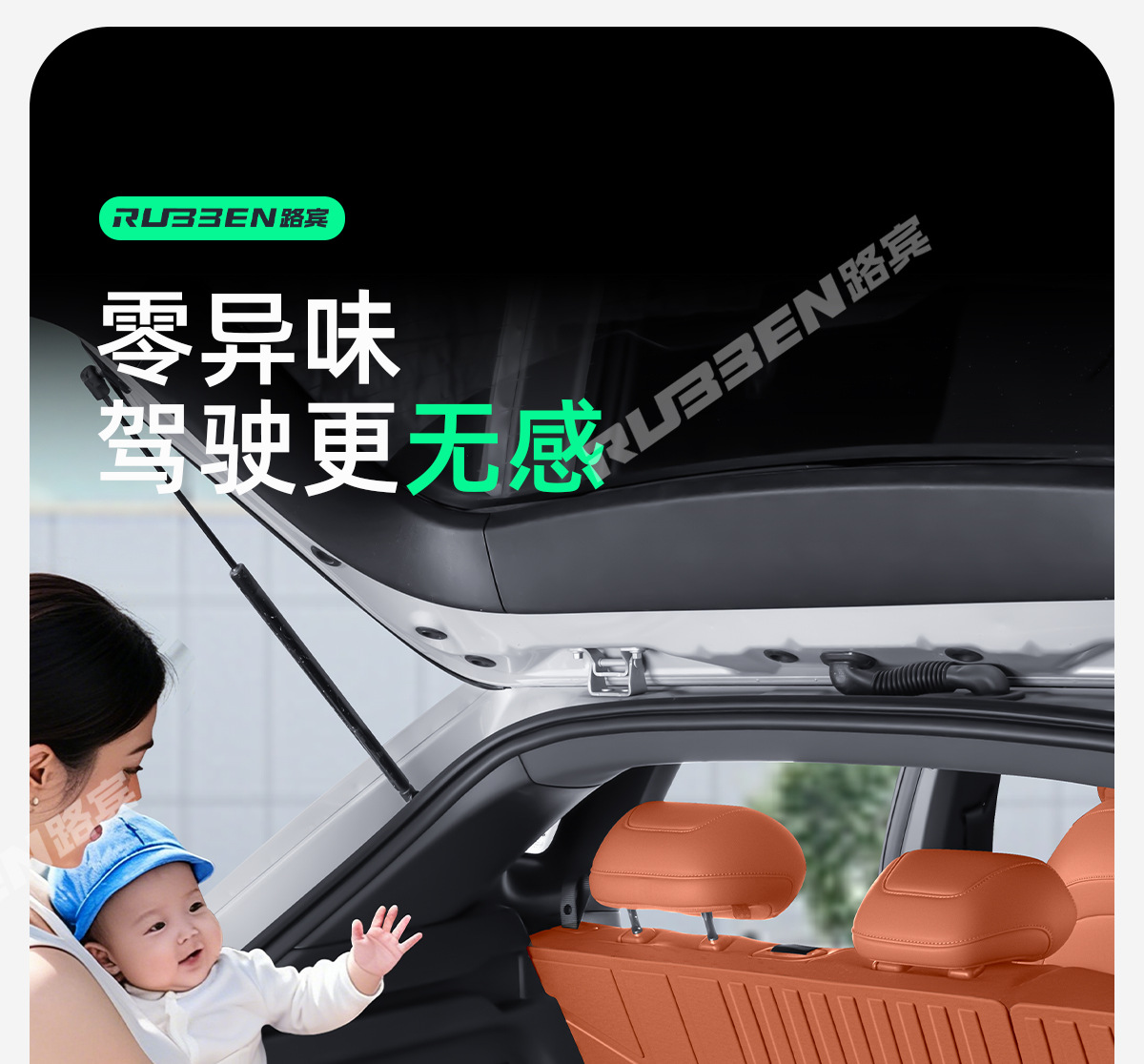 Suitable for Deep Blue L06/L07/S05/S07 Integrated Trunk Mat Tpe One-Piece Mat Anti-Scratch and Wear-Resistant Interior Modification