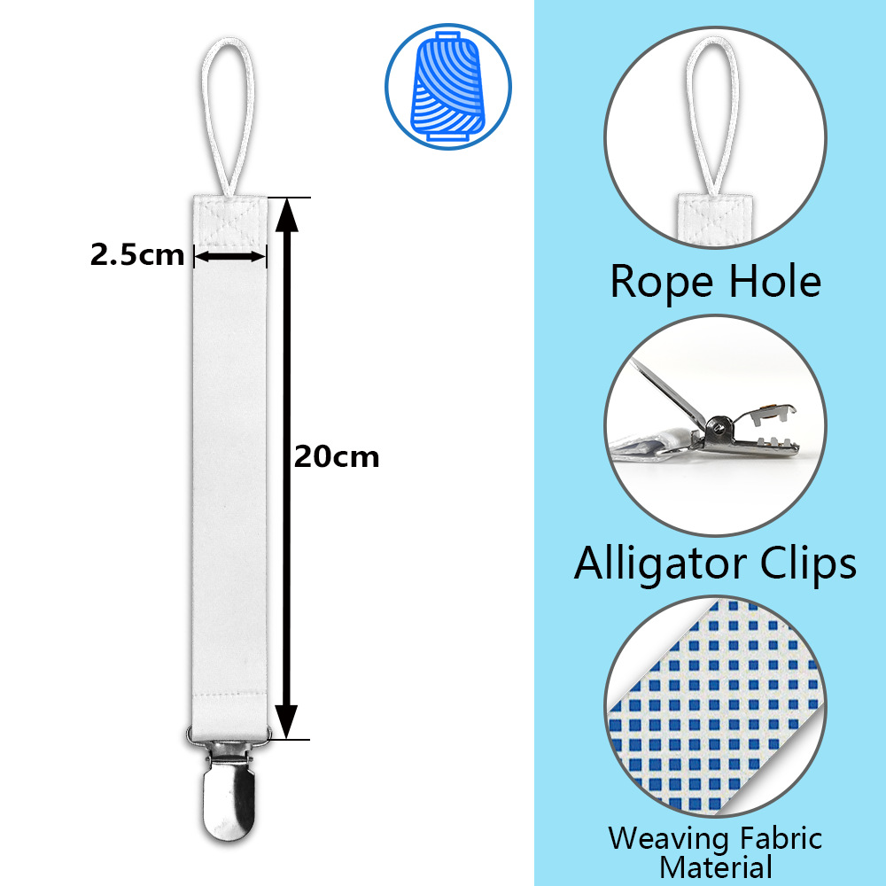 Nuevo producto al por mayor transferencia térmica bebé pezón clip