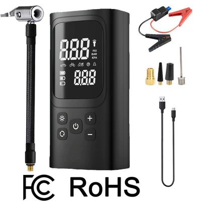 Car Tire Electric Inflator, Hava nasosu - dy16-inflatable-jump-starter-smart-clamp