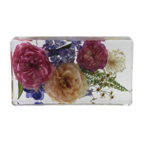 手工干花书镇标本优雅艺术树脂工艺品家装饰品摆件客厅高级感