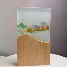 水晶奖牌奖杯毕业季同学聚会纪念礼品朋友照片送学生老师纪念礼品