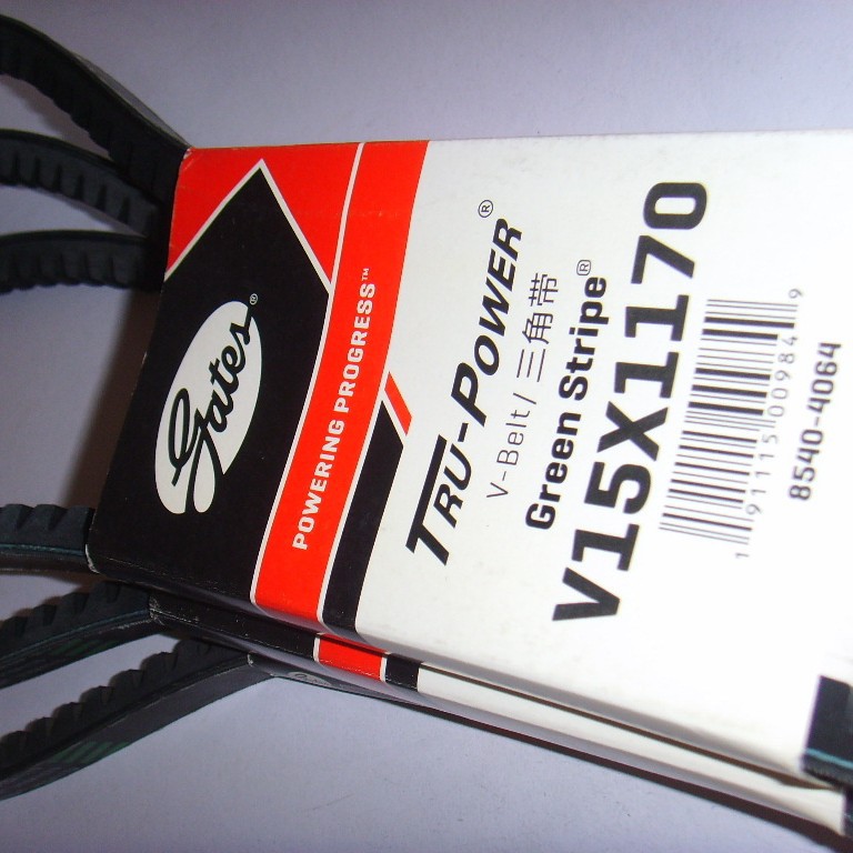 盖茨GATES汽车皮带V15X1170公交车发动机风扇皮带有齿三角带