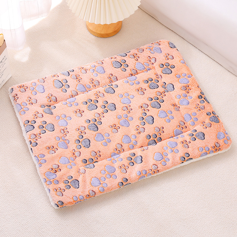 Invierno cálido para perros, cojín de cama para perros, cojín de cama para gatos, cojín de cama para dormir, manta