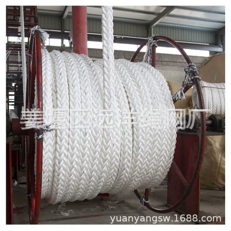 Оптовая продажа напрямую с завода: 12-прядный плавучий нейлоновый швартовный трос, высокопрочный, специального назначения, высококачественный якорный трос, с высокой прочностью на разрыв, легкий.