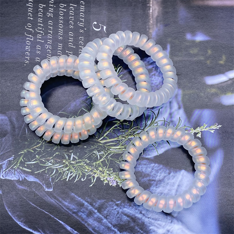 Mate colorido grande, mediano y pequeño pulsera línea telefónica banda de pelo banda de goma uno yuanes dos yuanes tienda accesorios para el cabello accesorios para la cabeza