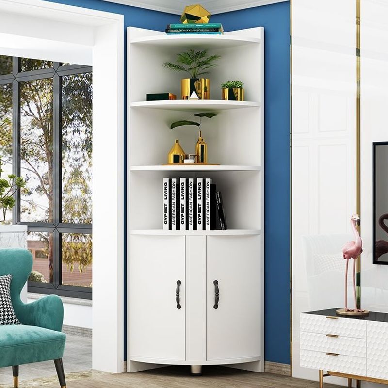 Solid Wood Ecological Board Triangle Cabinet, Living Room Bedroom Corner Cabinet, Wall Corner Cabinet, Corner Cabinet, Wardrobe Side Cabinet, Wine Cabinet, Storage Rack
