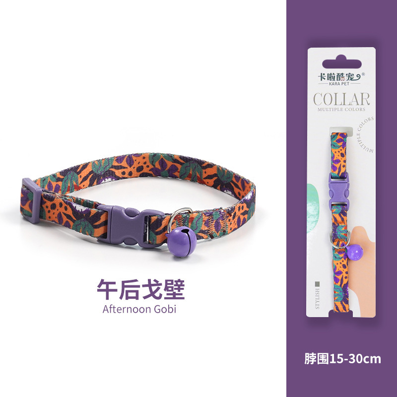 Collar de gato, collar de cuello, collar de perro, campana de gato, collar tejido, etiqueta de gato, decoración de joyería, mascota de perro pequeño