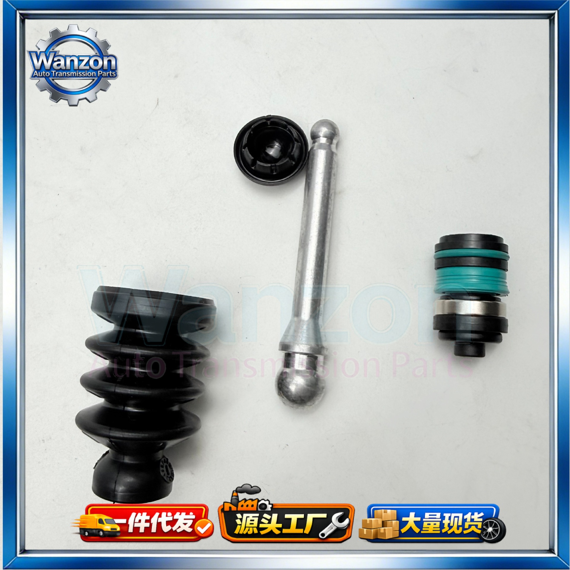 0Amdq200 Clutch Push Rod Clutch Fork Lever Improved with Rubber Ring New Model 99mm Old Model 101mm