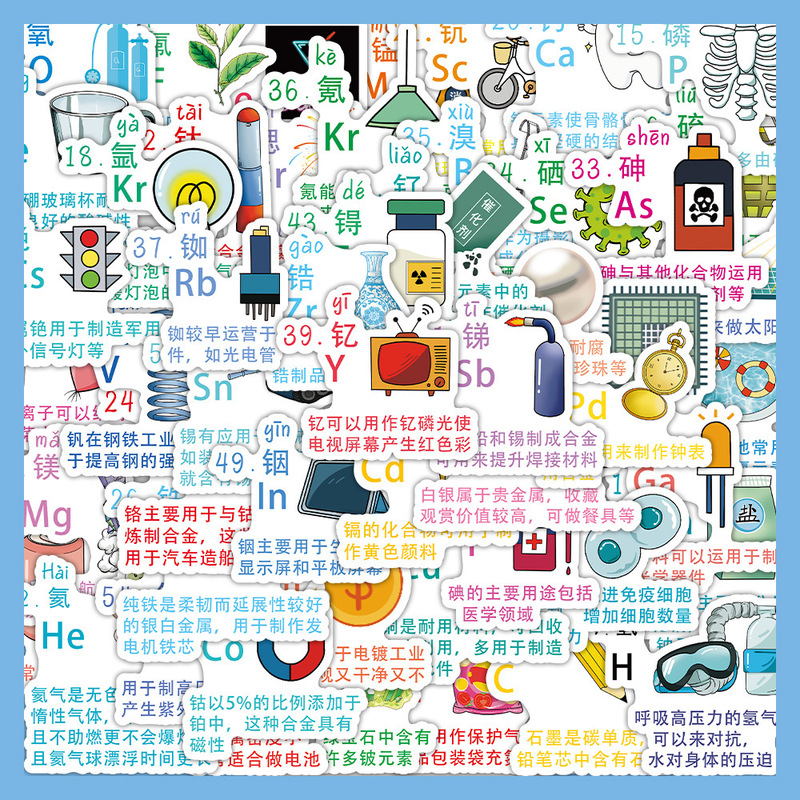 60 original chemical element stickers creative learning auxiliary diy hand account material decoration small stickers wholesale 60 original chemical element stickers creative learning auxiliary diy hand account material decoration small stickers wholesale