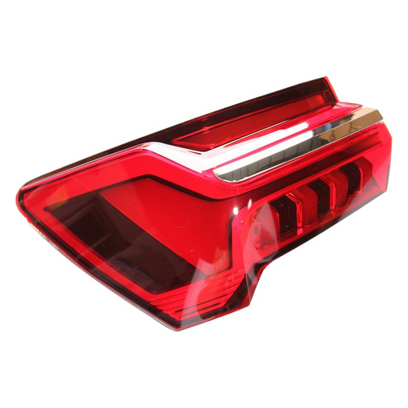 Adecuado para Audi nuevo A6 C8 original coche exterior luz trasera 19 LED luz curva