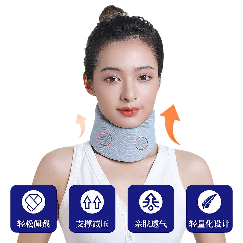 Scarf, protective case for office, with neck protection