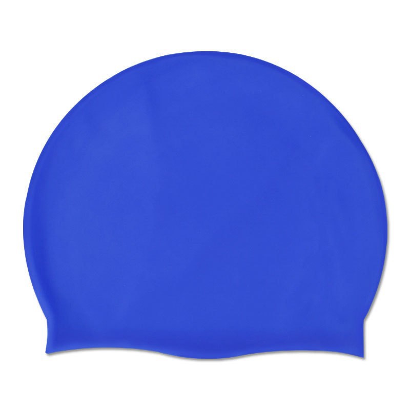 gorra de natación de silicona para adultos gorra de natación de color sólido fabricantes gorra de natación de color sólido al por mayor gorra de natación impermeable