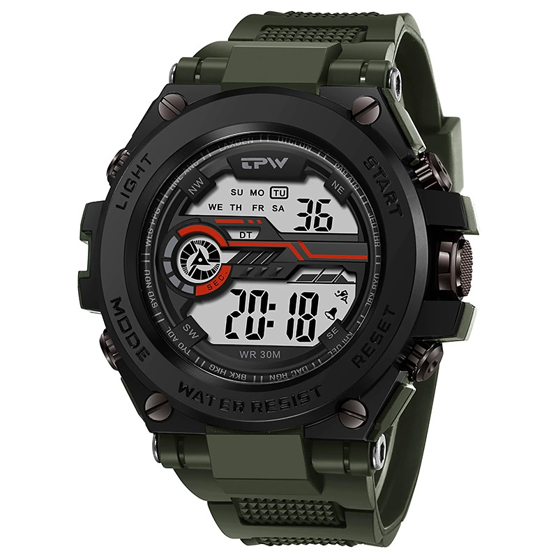 Trend travel electronic fashionable universal waterproof watch, simple and elegant design