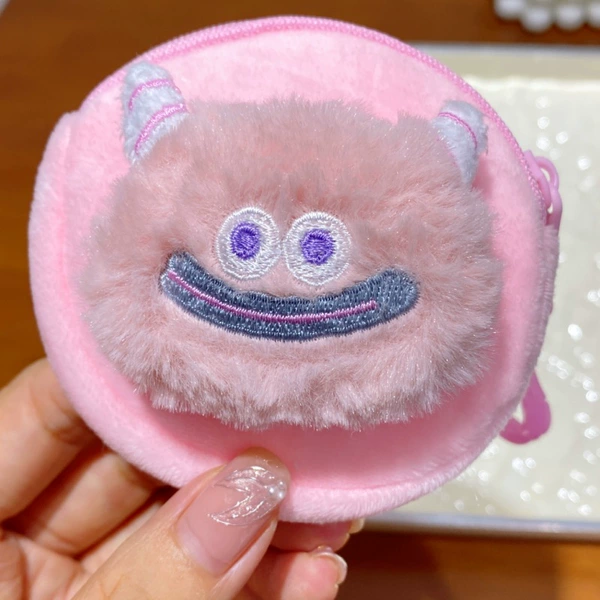 MR71#[Pink] Mouth Monster Headphone Bag