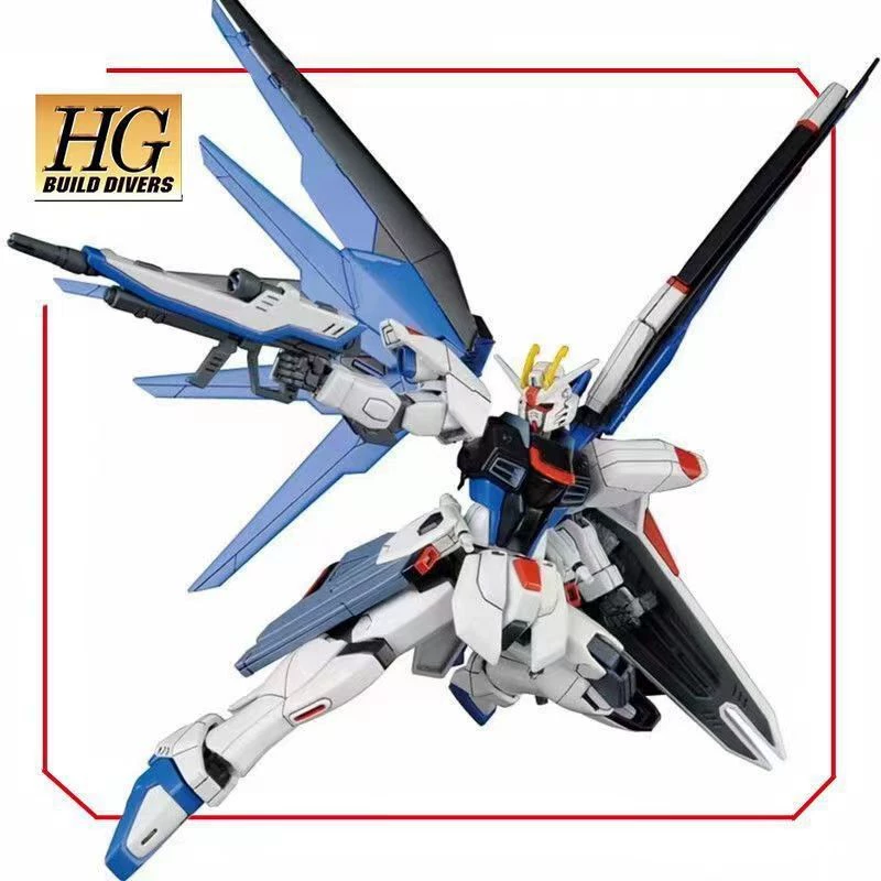 Поколение модели Gundam HG Fengling Newborn Freedom Zha Guqi Летающий крыло свободного полета собранная вручную модель
