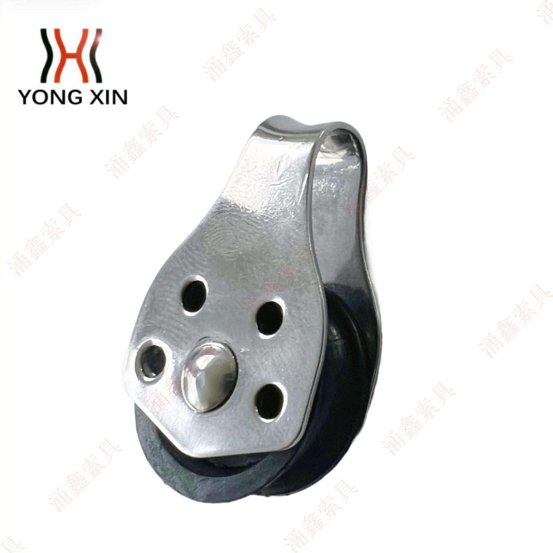 不锈钢316尼龙滑轮 帆船滑轮 牵引滑轮  游艇滑轮 不锈钢滑轮