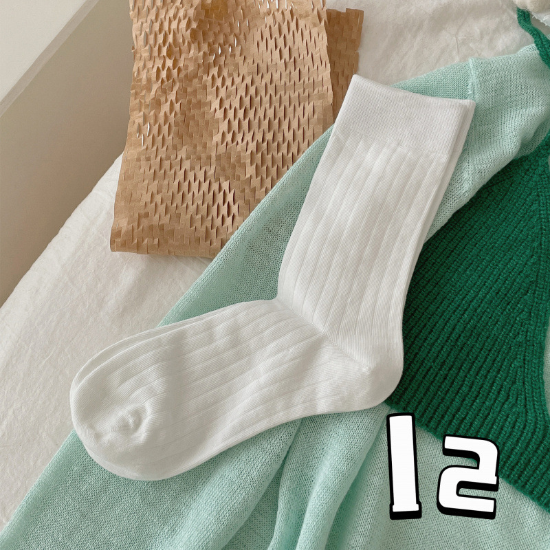 작은 흰색 양말【12】