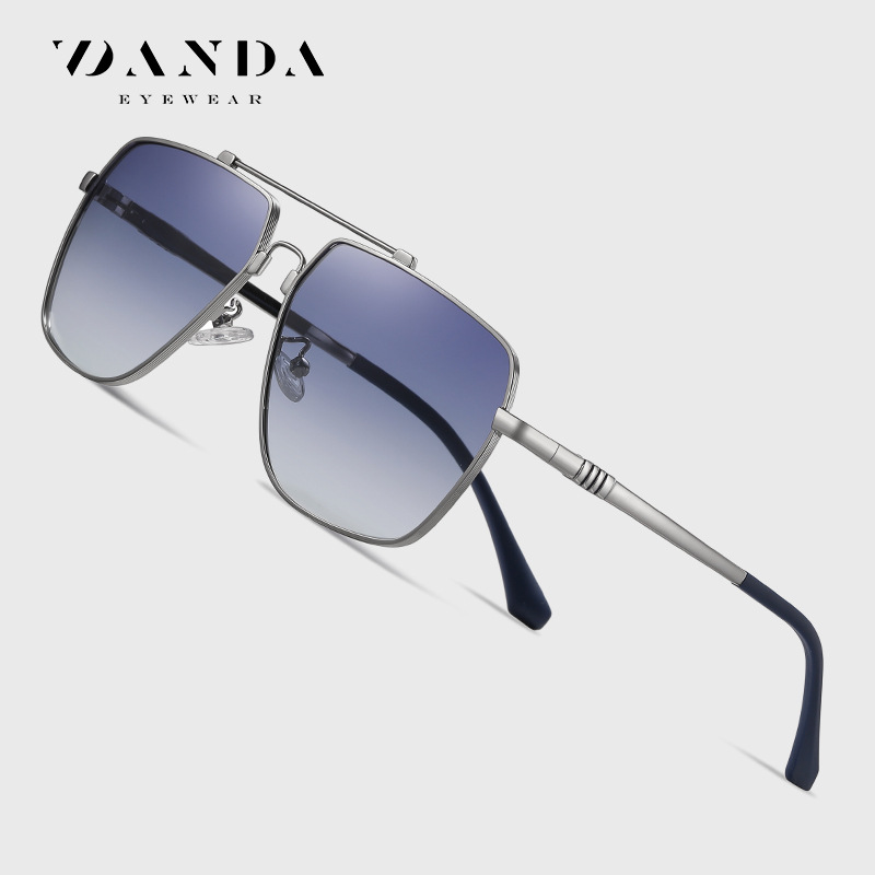 Nueva memoria polarizada gafas de sol de los hombres gafas de sol de conducción JS8531 pesca al aire libre deriva gafas de sol