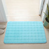 Coral velvet memory cotton carpet door entrance door pad kitchen bathroom bathroom bathroom absorption foot pad bathroom pad