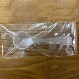 厂家直销1.5g圆底一次性塑料勺  小勺3ml独立包装  ZY11029