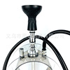 Factory direct selling Arabic smoke round suits Bar water cigarette water cigarette water cigarette pot hookah