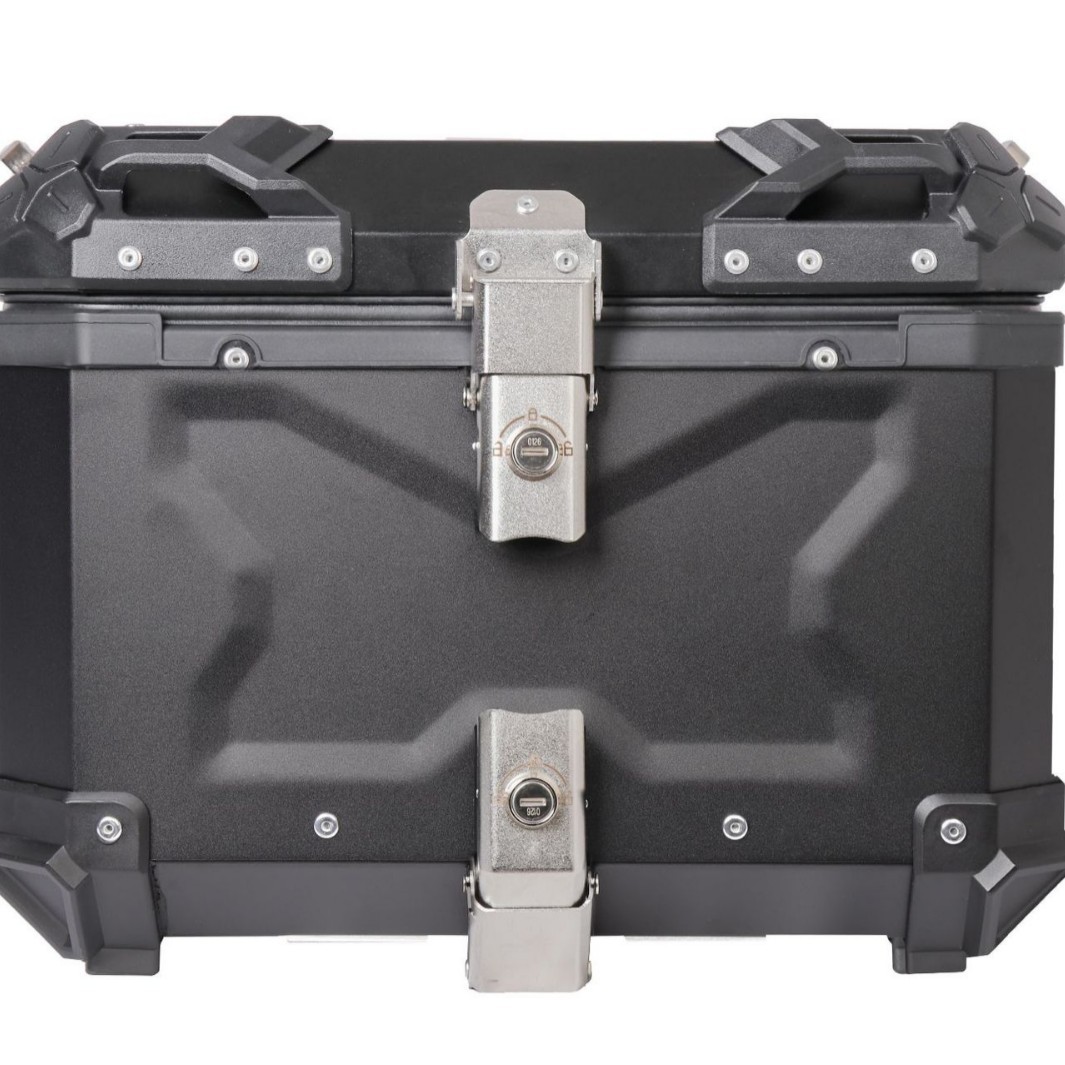 45LSEC extremo desmontaje rápido motocicleta aleación de aluminio caja trasera coche eléctrico caja lateral caja de almacenamiento impermeable