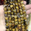 Tiger Eye Stone Sanzhu DIY Jewelry Accessories Huanghuyan Stone Ball Beads Tube Beads Drops of Drops of Drops of Drops of Drops of Beads