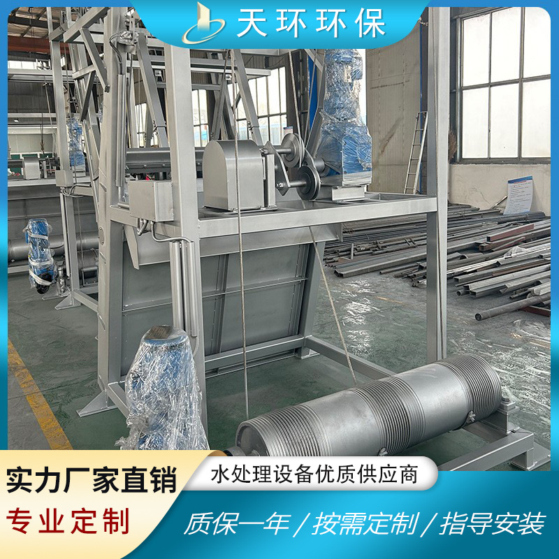 厂家直供三索式钢丝绳格栅机 钢丝绳牵引式格栅机 机械格栅除污机