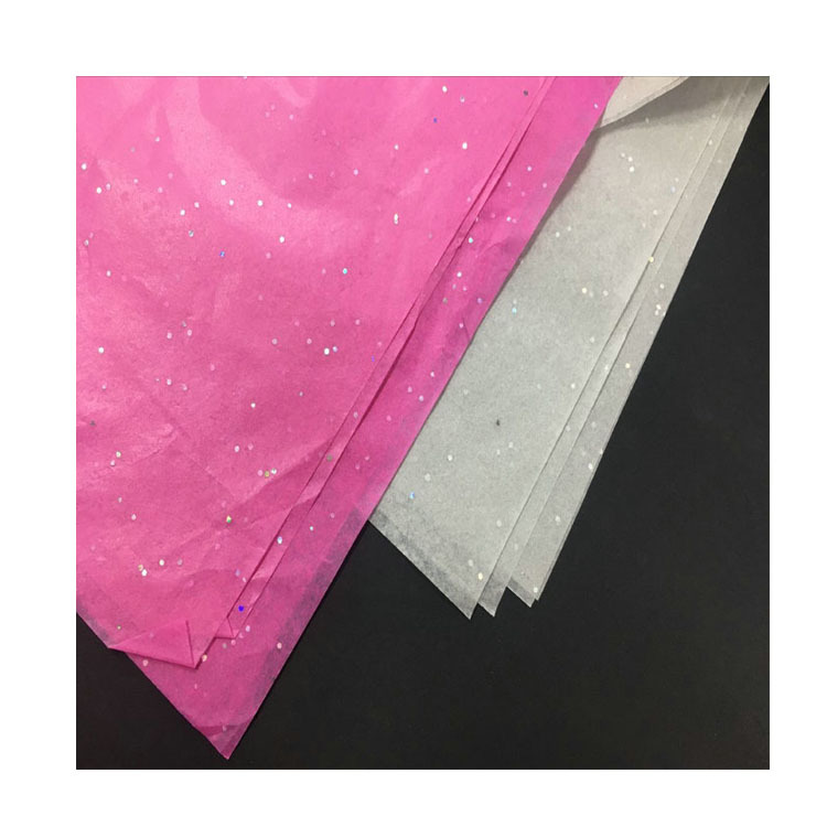 厂家17克玫红色闪粉拷贝纸 玫红色亮片彩色拷贝纸 50*70CM