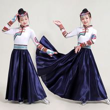 蒙古舞表演服筷子舞民族舞頂碗舞六一兒童節演出服女孩舞蹈服