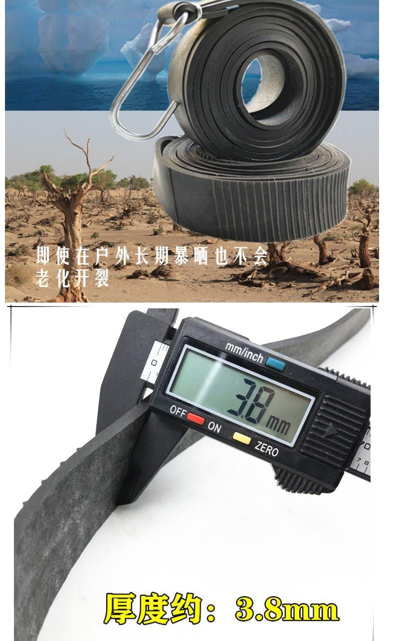 30mm Widened Tire Rubber Strap Motorcycle Elastic Rope Binding Strap Cargo Strap Elastic Rope Express Delivery Cargo Tie-Down Rope