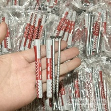 100个 膨胀螺丝国产慧鱼螺栓膨胀管空心砖气块管锚栓涨塞