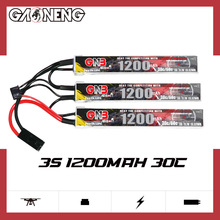 GNB高能1200mAh 3S 11.1V 30C适配于气枪玩具枪CS真人野战锂电池