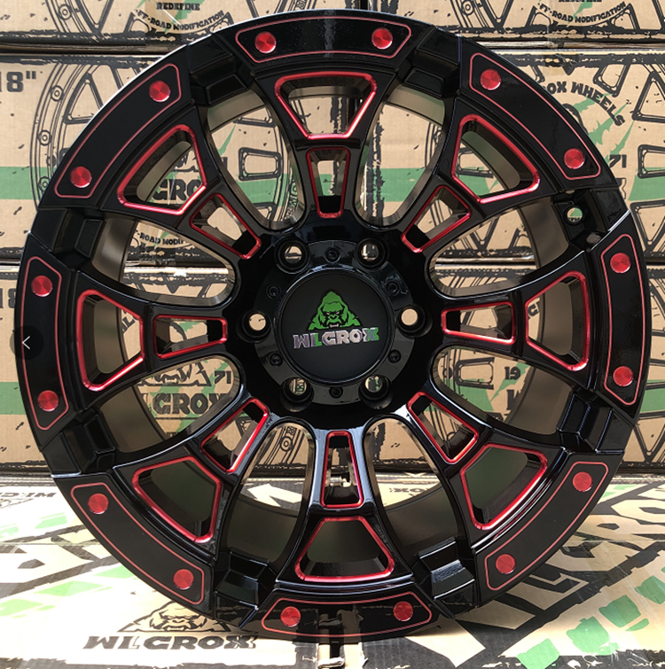 Suitable for Pajero Great Wall Cannon Bj40 Overbearing H3/H5H9 Yuhu Cheetah Jeep Tank 300 Off-Road Wheels