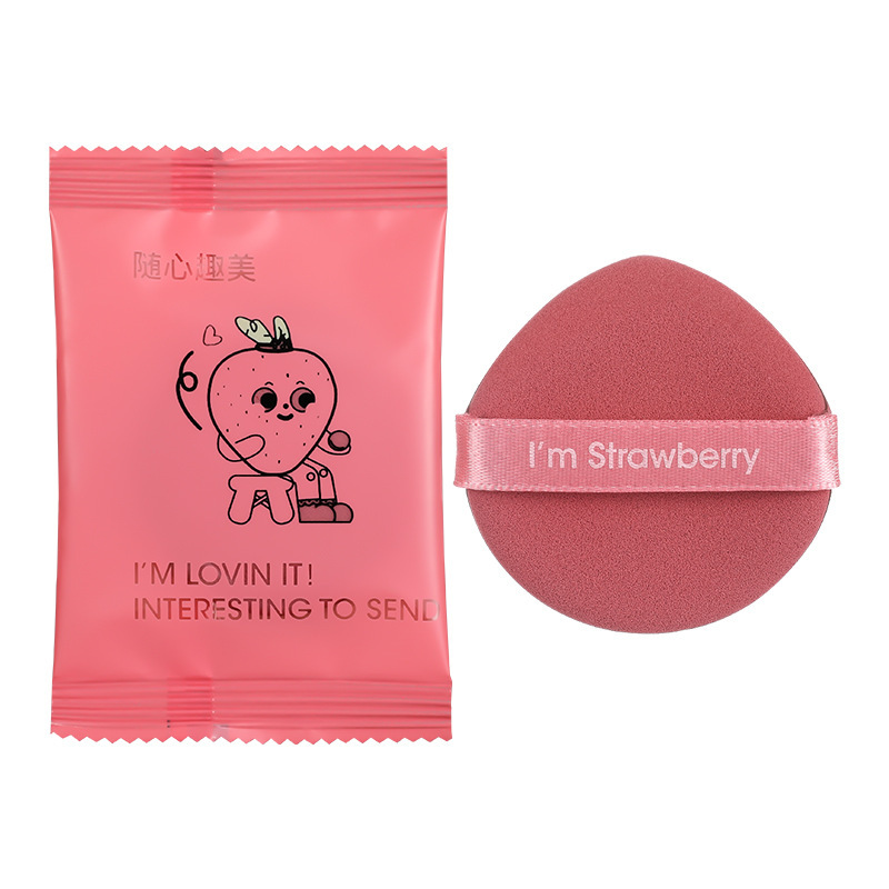 양면 딸기 파이 [방울] 컬러 봉투
