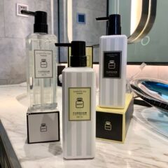 Zoma Long Shampoo and Body Wash Jasmine Scented Smooth Moisturizing Shampoo and Conditioner Set Long-lasting Fragrance